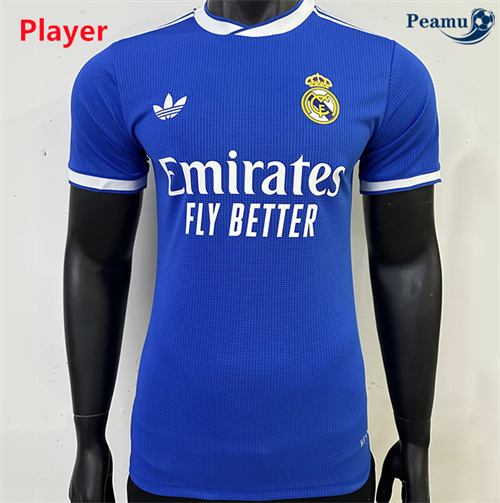 Maglia Calcio Player Real Madrid Blu 2025-2026