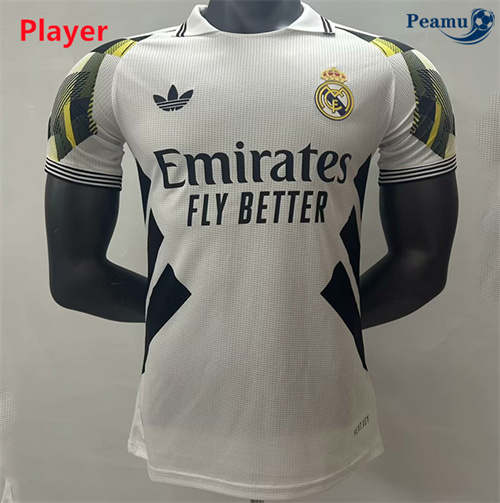 Maglia Calcio Player Real Madrid Training Bianco 2025-2026