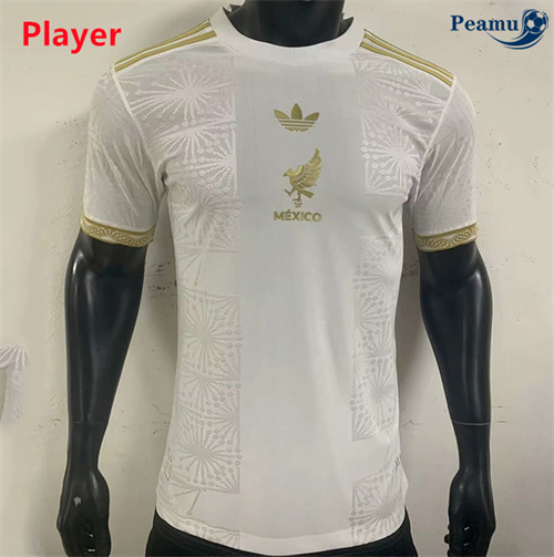 Maglia Calcio Player México Copa de oro Speciale Bianco 2025-2026
