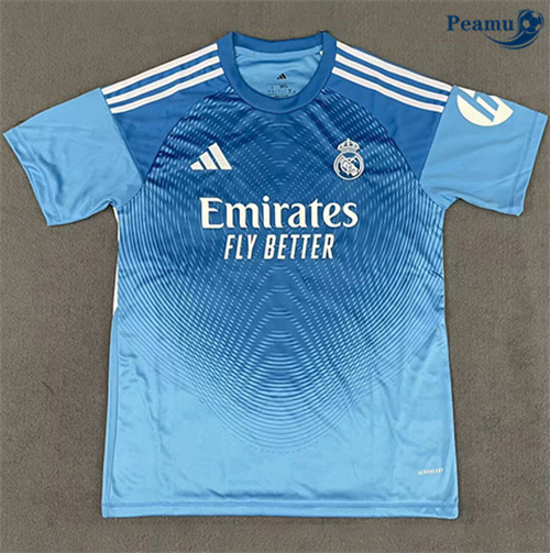 Maglia Calcio Real Madrid Blu 2025-2026