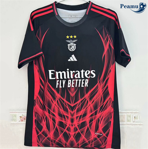 Maglia Calcio S.L Benfica Rosso/nero 2025-2026