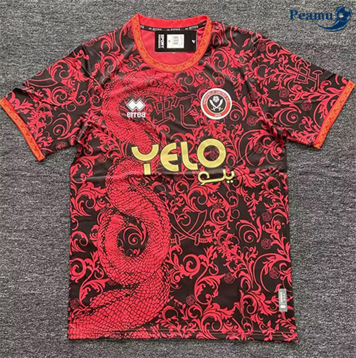 Maglia Calcio Sheffield United Versión de serpiente 2025-2026