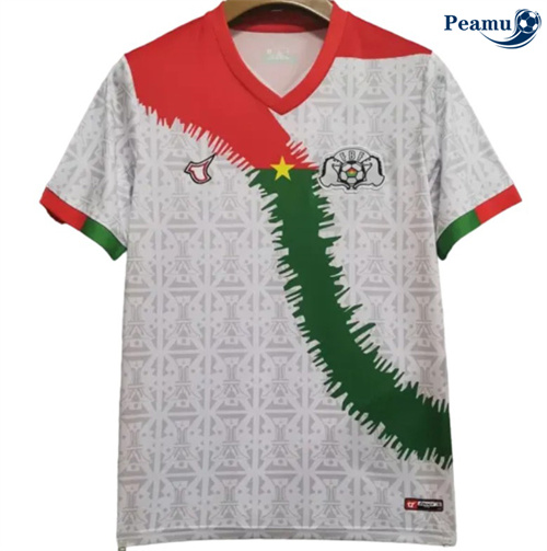 Maglia Calcio Burkina Faso Seconda Bianco 2024-2025