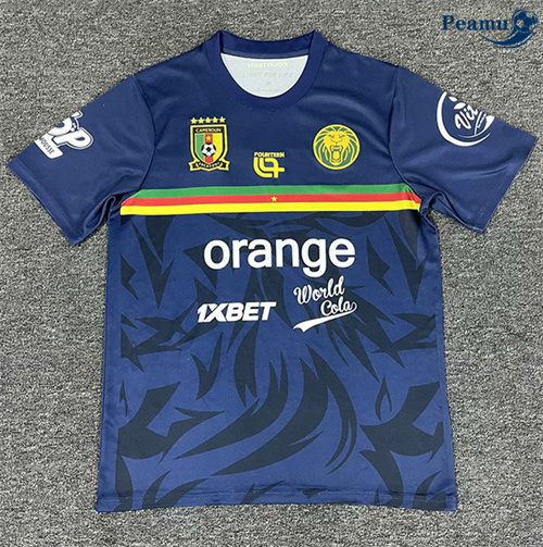 Maglia Calcio Camerún Training Blu 2025-2026