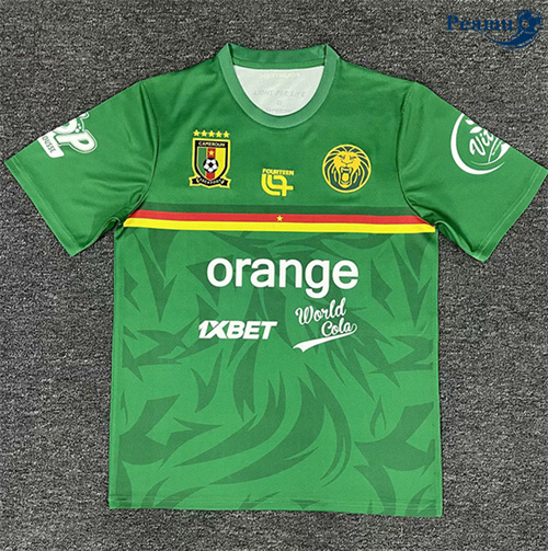 Maglia Calcio Camerún Training Verde 2025-2026