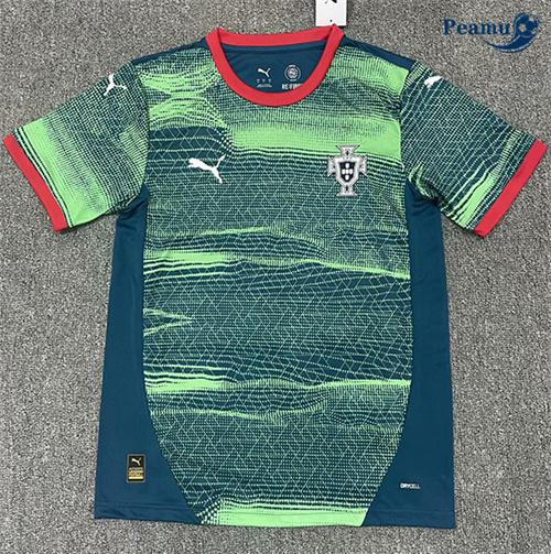 Maglia Calcio Portogallo Training Verde 2025-2026