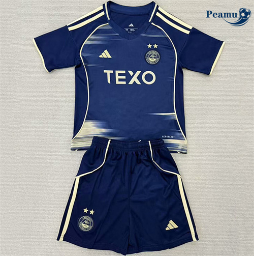 Maglia Calcio Aberdeen FC Bambino Seconda 2025-2026