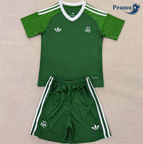 Maglia Calcio Argentina Bambino Portiere Verde 2025-2026