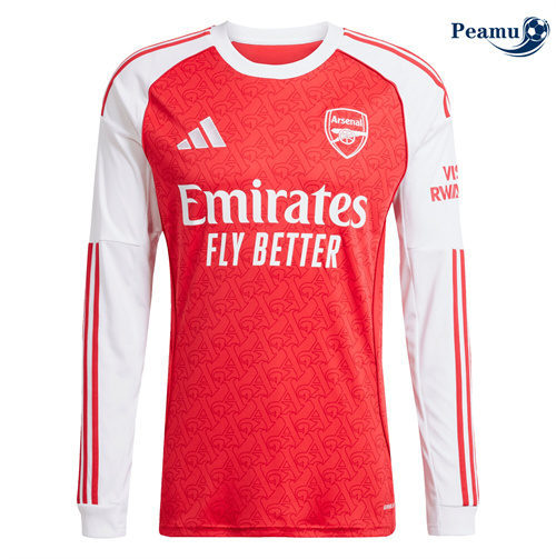 Maglia Calcio Arsenal Prima Manica lunga 2025-2026