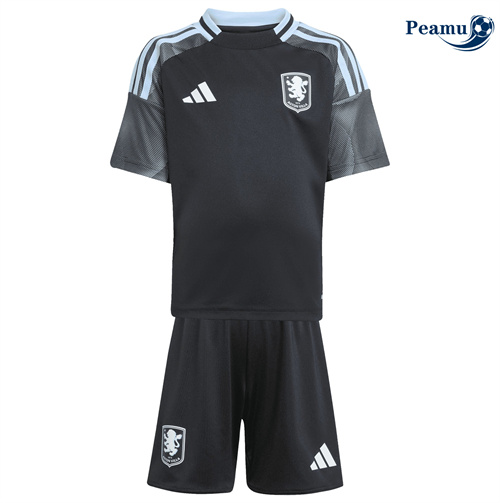 Maglia Calcio Aston Villa Bambino Seconda 2025-2026