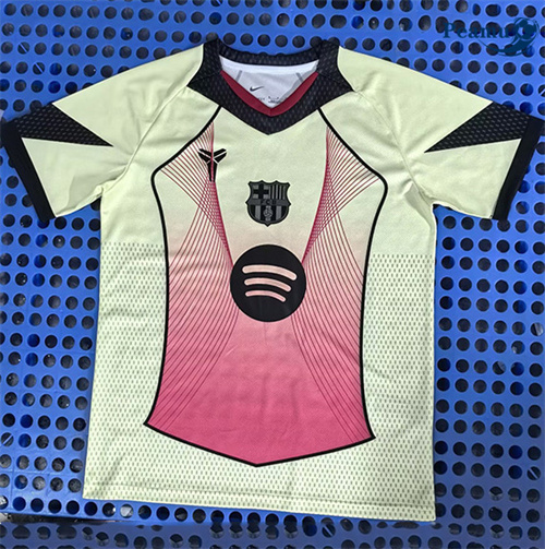 Maglia Calcio Barcelona Giallo 2025-2026