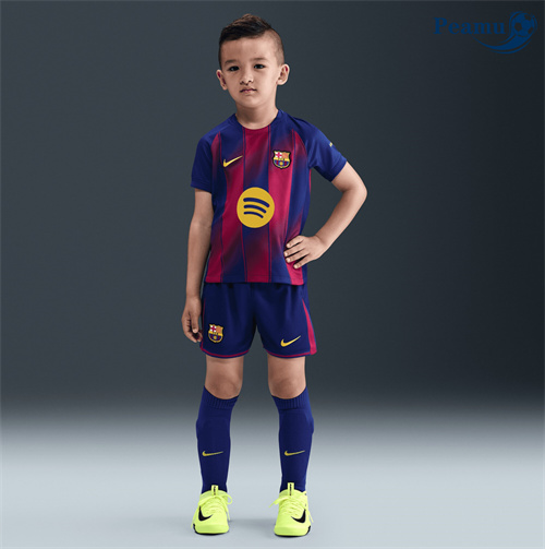 Maglia Calcio Barcelona Bambino Prima marca compartida 2025-2026