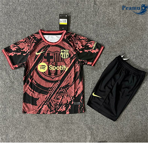Maglia Calcio Barcellona Bambino Formazione 2025-2026