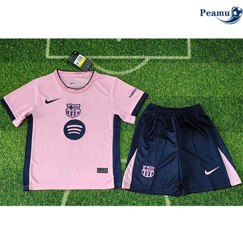 Maglia Calcio Barcellona Bambino deep Rosa 2025-2026