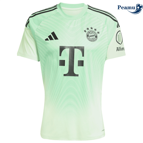 Maglia Calcio Bayern Monaco Portiere Verde 2025-2026