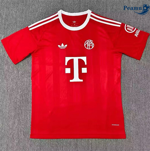 Maglia Calcio Bayern Monaco Portiere Rosso 2025-2026