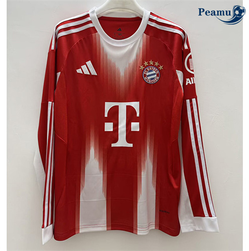 Maglia Calcio Bayern Monaco Prima Manica lunga 2025-2026