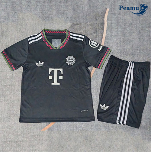 Maglia Calcio Bayern Múnich Bambino nero 2025-2026