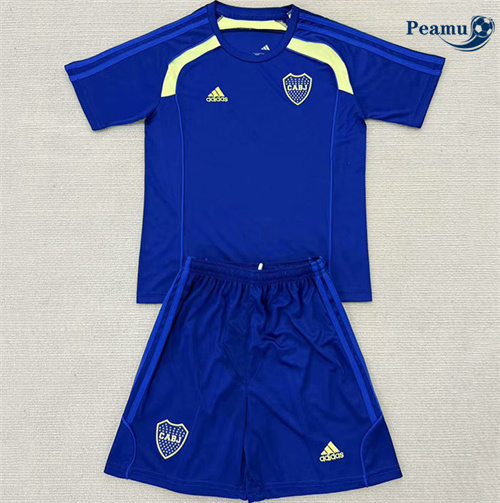 Maglia Calcio Boca Juniors Bambino Formazione Blu 2025-2026