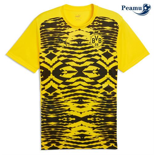 Maglia Calcio Borussia Dortmund pre-match Giallo 2025-2026