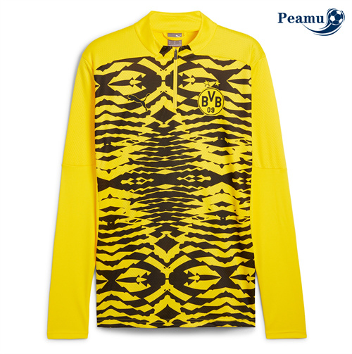 Maglia Calcio Borussia Dortmund pre-match Manica lunga Giallo 2025-2026