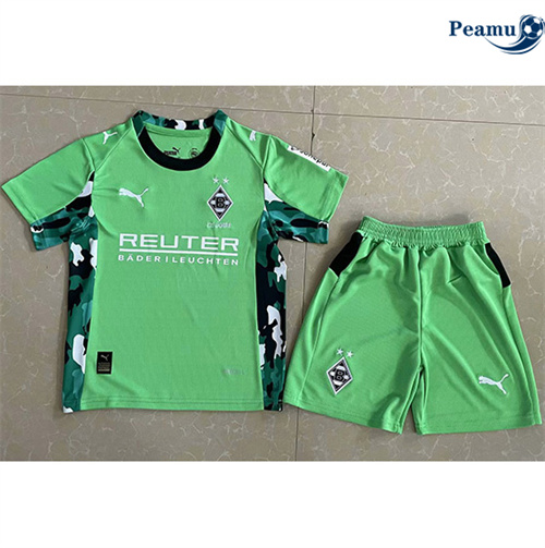 Maglia Calcio Borussia Monchengladbach Bambino Seconda 2025-2026