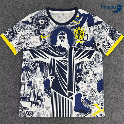 Maglia Calcio Brasil diosa cian 2025-2026