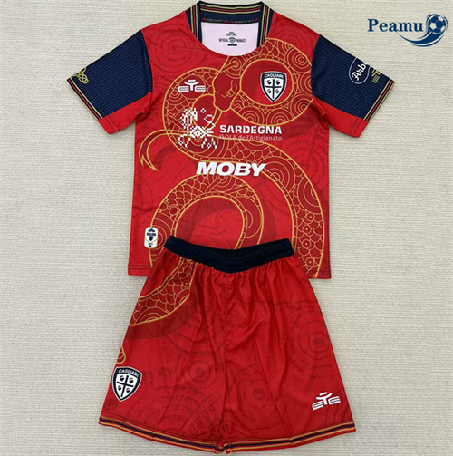 Maglia Calcio Cagliari Bambino Speciale 2025-2026