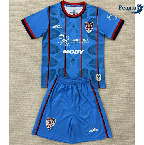 Maglia Calcio Cagliari Bambino Terza 2025-2026