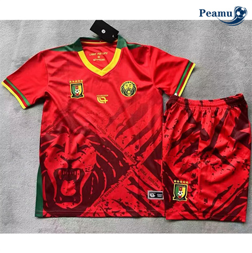 Maglia Calcio Camerún Bambino Segunda 2025-2026