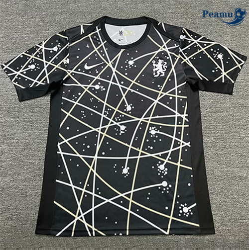 Maglia Calcio Chelsea Formazione nero 2025-2026