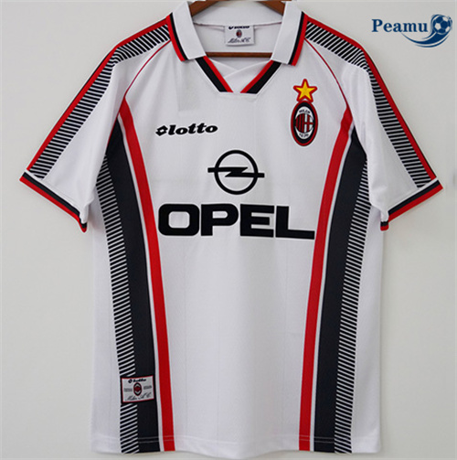 Maglia Calcio Classico Maglie AC Milan Seconda 1997-98