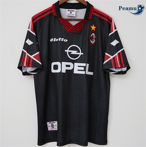 Maglia Calcio Classico Maglie AC Milan Speciale Noir 1997-98