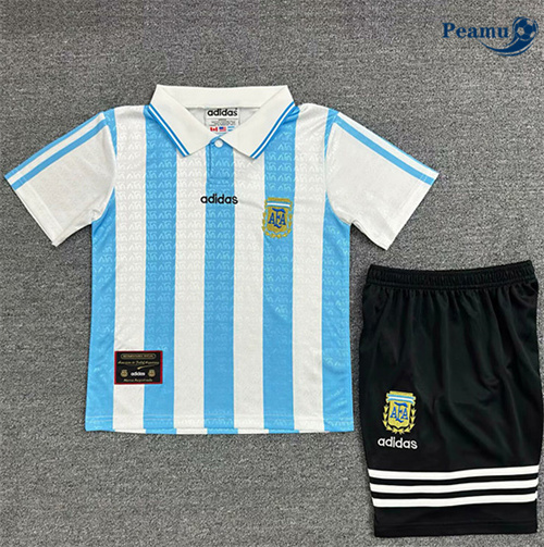 Maglia Calcio Classico Maglie Argentina Bambino Prima 1994