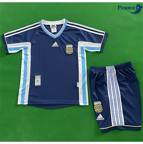Maglia Calcio Classico Maglie Argentina Bambino Seconda 1998