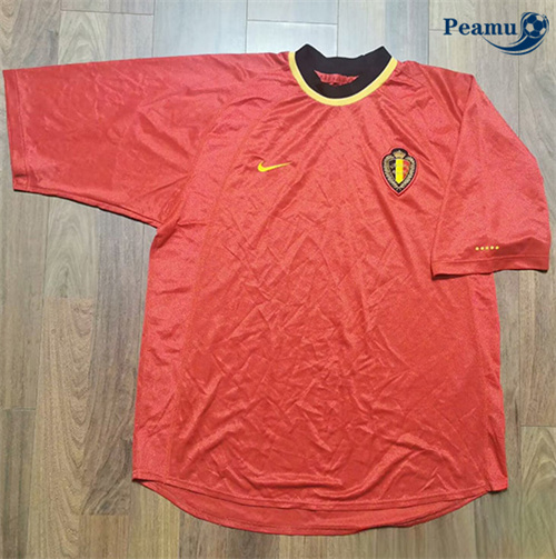Maglia Calcio Classico Maglie Belgio Prima 2000