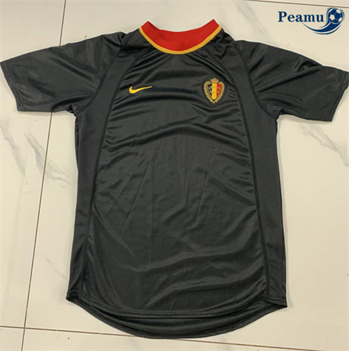 Maglia Calcio Classico Maglie Belgio Seconda 2000