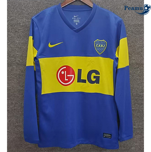 Maglia Calcio Classico Maglie Boca Juniors Manica lunga 2011-12