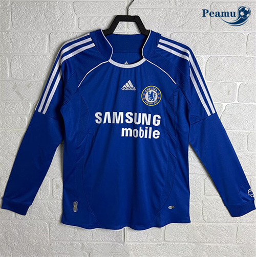 Maglia Calcio Classico Maglie Chelsea Prima Manica lunga 2006-07