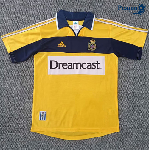 Maglia Calcio Classico Maglie Deportivo Segunda 2000-01
