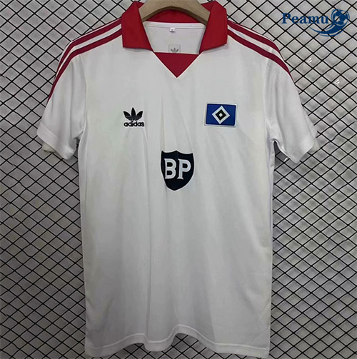 Maglia Calcio Classico Maglie Hambourg SV Prima 1980-81