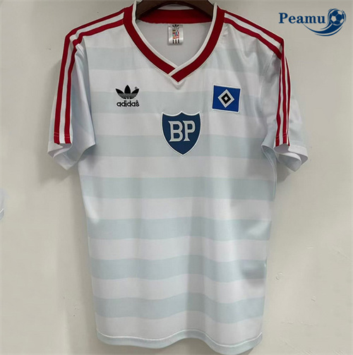 Maglia Calcio Classico Maglie Hambourg SV Prima 1986
