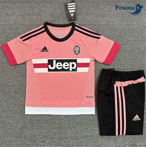 Maglia Calcio Classico Maglie Juventus Bambino Segunda 2015-16