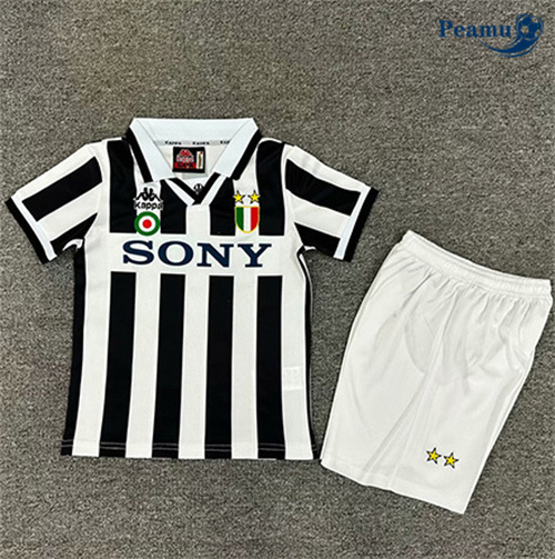 Maglia Calcio Classico Maglie Juventus Bambino Prima 1995-96