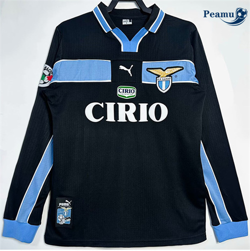 Maglia Calcio Classico Maglie Lazio Seconda Manica lunga 1998-99