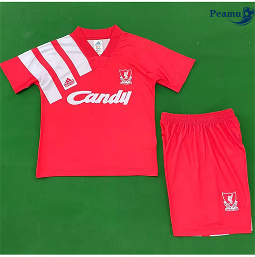 Maglia Calcio Classico Maglie Liverpool Bambino Prima 1991-92