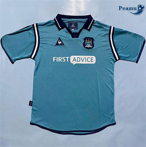 Maglia Calcio Classico Maglie Manchester City Prima 2002-03