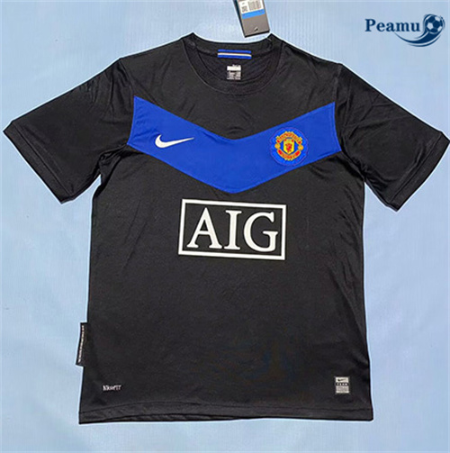 Maglia Calcio Classico Maglie Manchester United Seconda 2009-10