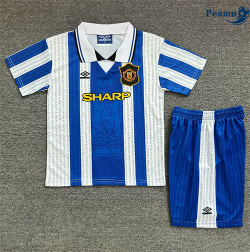 Maglia Calcio Classico Maglie Manchester United Bambino Terza 1992-96