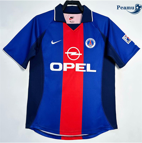 Maglia Calcio Classico Maglie PSG Prima 2000-01